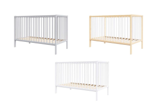 Petite&Mars Postýlka dřevěná Moony