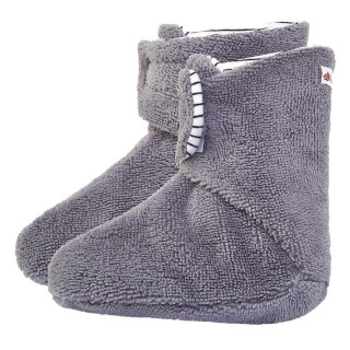 Bačkorky MAZLÍK BAMBUS Outlast® Tm. šedá/pruh