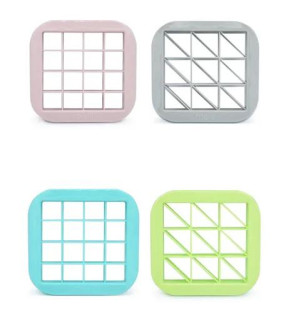 Vykrajovač na sendviče 2 ks - čtverec a trojúhelník Melii