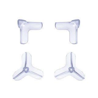 Ochrana rohů trojitá 4 ks Transparent Zopa