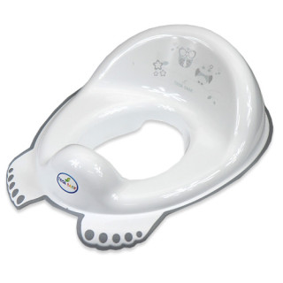 Adaptér na WC s protiskluzem Tega Baby Sova Šedá