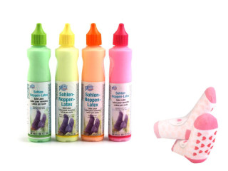 ABS gumový protiskluz bodový vhodný na ponožky 88 ml