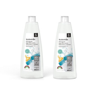 Dezinfekce a čištění láhví a dudlíků 500 ml 2 kusy Suavinex