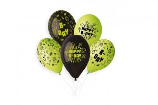 Balónky nafukovací s potiskem minecraft 13'' průměr 33 cm 5 ks