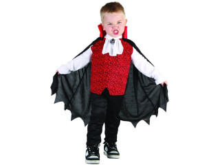 Šaty na karneval upír, 92 - 104 cm