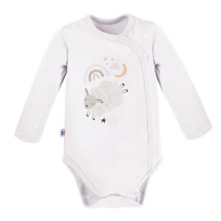 Zavinovací body Mellow s dlouhým rukávem bílé Eevi