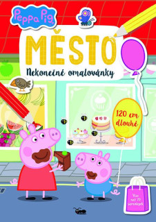 Nekonečné omalovánky - Město Prasátko Peppa