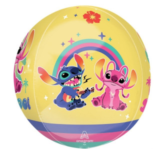 Koule Lilo and Stitch 40 cm - fóliový balónek