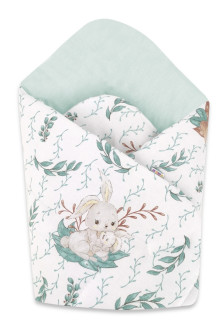 Novorozenecká zavinovačka LULU natural mátová Baby Nellys