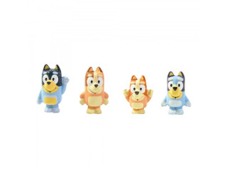 Bluey rodina - stříkající hračky do vody 4 ks Toomies