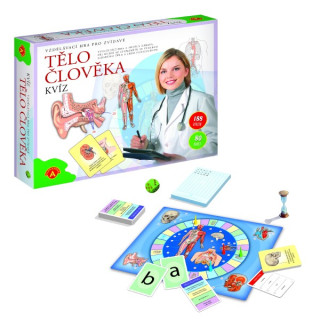 Tělo člověka kvíz společenská vzdělávací hra 