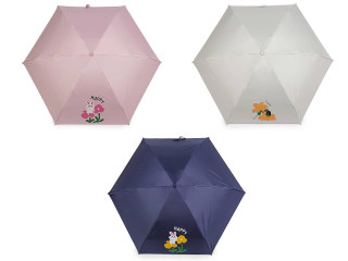 Dívčí mini skládací deštník květy 