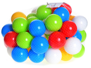 Míčky do hracích koutů 7 cm 60 ks