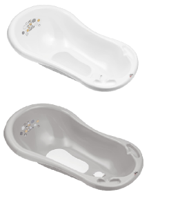 Vanička se zátkou a protiskluzovou podložkou Zebra 84 cm Maltex