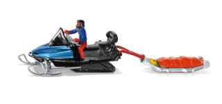 Sněžný skútr se záchrannými sáněmi Siku