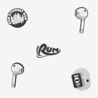 Amulety - ozdoby na boty Amuletz Love from the first run mix Coqui