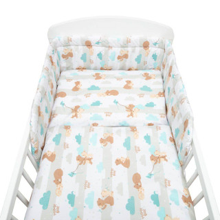 3-dílné ložní povlečení New Baby 90/120 cm Mama bear