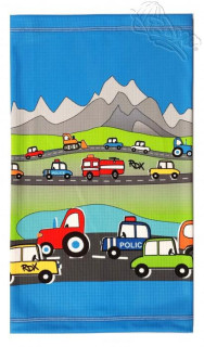 Funkční tunel- multifunkční šátek Auta-hory RDX