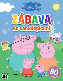 Zábava se samolepkami Prasátko Peppa