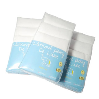 Bavlněné Pleny De Luxe 70 x 70 cm, 5 ks 100 % bavlna, vysoká gramáž Prem