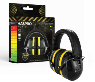 Chrániče sluchu Nox-5F, SNR 32dB černé Haspro 