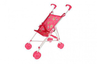 Kočárek pro panenky golfové hole kov/plast 