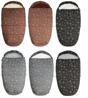 Emitex zimní fusak Mumie VLOČKA fleece