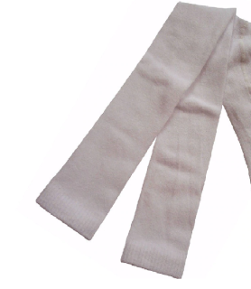 Dětské legíny jednobarevné Vel. 3 (2-3 roky) Bílé