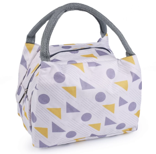 Termotaška skládací svačinová 17x23 cm Šedá