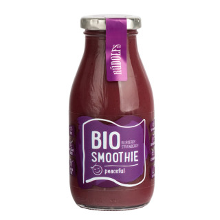 Smoothie Borůvka, jahoda BIO 260 ml Rudolfs 