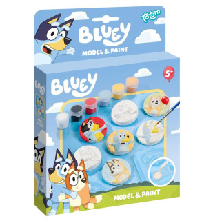 Bluey sádrové odlitky
