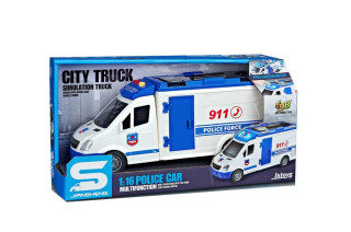 Policejní auto 1:16 modrá