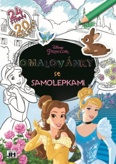 Omalovánky A4+ Disney Princezny