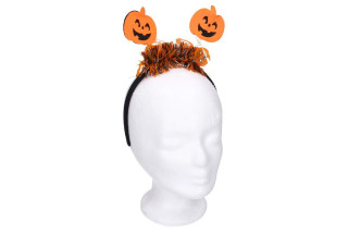 Set karneval - čelenka s ozdobou dýně