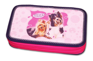 Školní pouzdro 2-patra prázdné Pupies Emipo