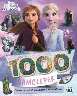 1000 samolepek s aktivitami - Ledové království 2