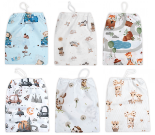 Bavlněný pytlík na přezůvky 40×32 cm