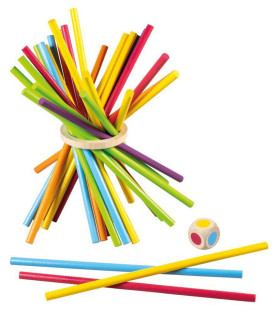 Tyčkohraní společenská hra v krabici 15x15x3,5 cm