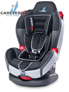 Autosedačka CARETERO SPORT TURBO graphite 9 - 25 kg