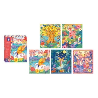 Maxi kreativní sada Tvoření s polymerovou hmotou Tajná zahrada Janod Atelier 