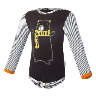 Body smyk DR pruh Outlast® Černá medvěd/pruh bíločerný