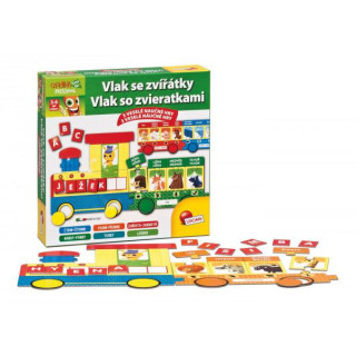 Vlak se zvířátky Lisciani