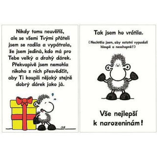 Blahopřání Sheepworld - Narozeniny 18 - TOMU NEUVĚŘÍŠ
