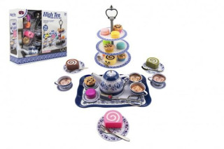 Nádobí čajová sada plech 39 ks