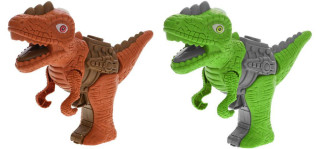 Dinoworld dinosaurus 17cm na baterie se světlem a zvukem vytvářející páru