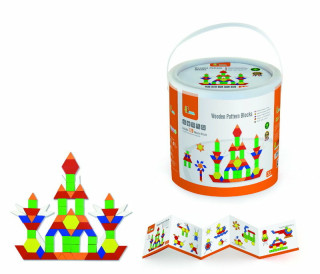 Dřevěná stavebnice 250 kostek Viga