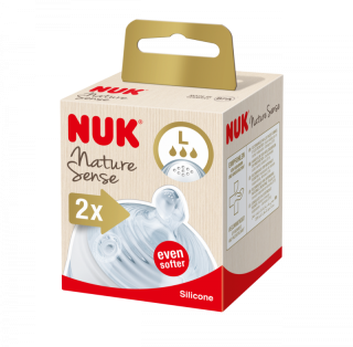 NUK Nature Sense savička Vel. L, 2 ks