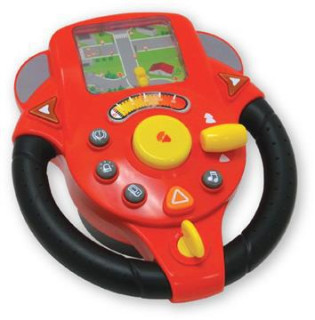 Volant závodní na baterie se světlem a zvukem 24m+