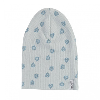 Čepička Beanie Print Rib LODGER - Ice Flow