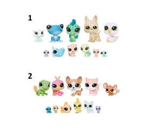 Littlest Pet Shop Velké balení 13ks zvířátek